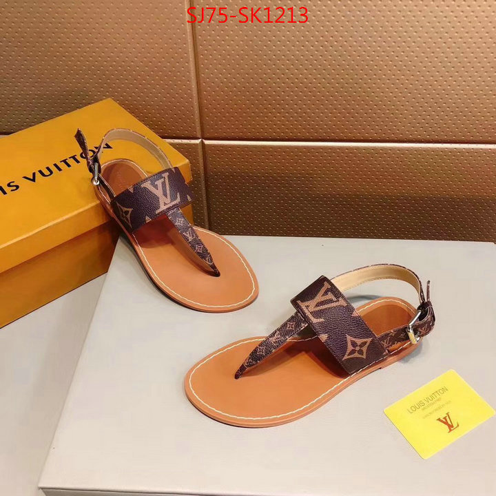 Women Shoes-LV,top quality fake , ID: SK1213,$:75USD