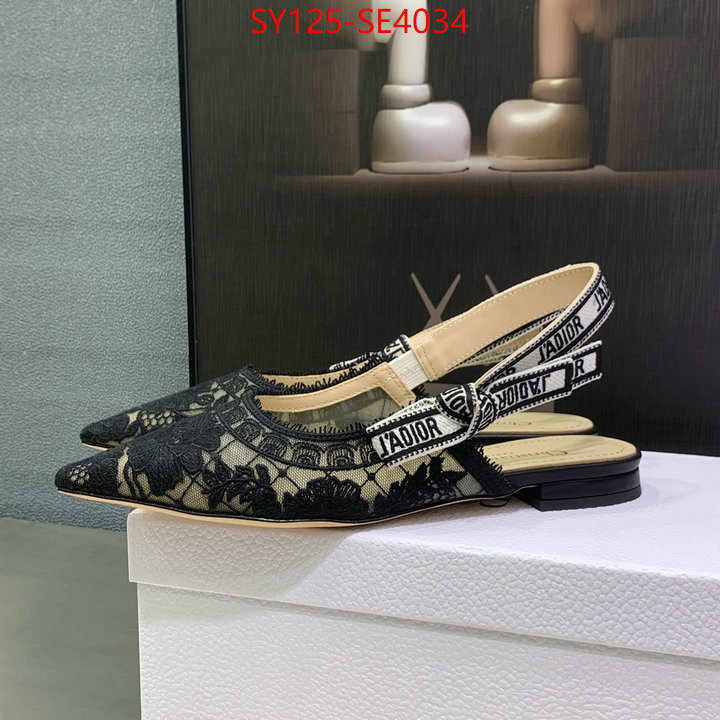 Women Shoes-Dior,cheap replica , ID: SE4034,$: 125USD