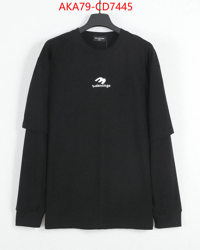 Clothing-Balenciaga,where can you buy a replica , ID: CD7445,$: 79USD