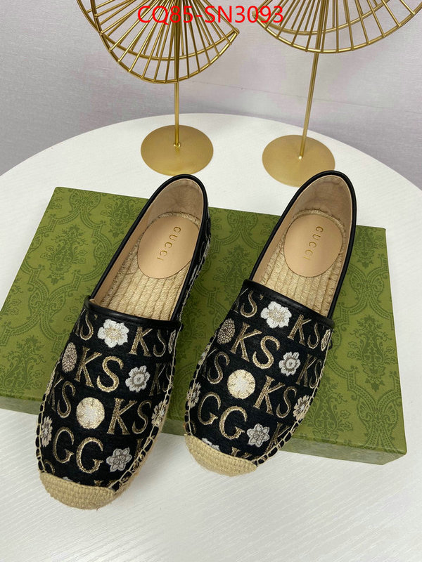 Women Shoes-Gucci,the quality replica , ID: SN3093,$: 85USD