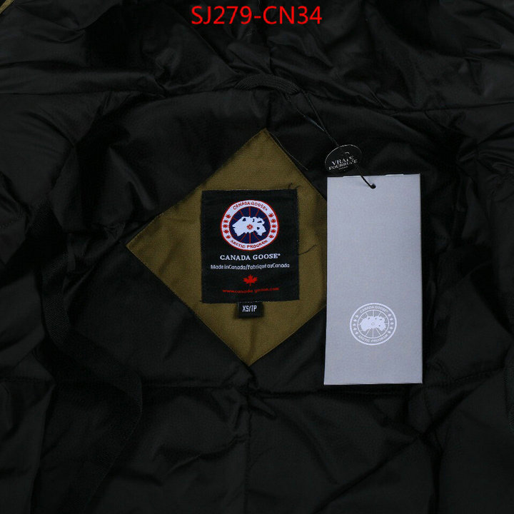 Down jacket Women-Canada Goose,how to find replica shop , ID: CN34,$: 279USD