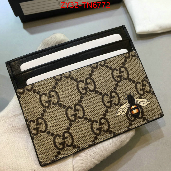 Gucci Bags(4A)-Wallet-,ID: TN6772,$: 32USD