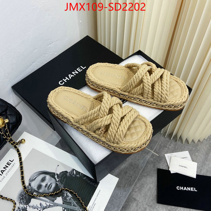 Women Shoes-Chanel,wholesale 2023 replica , ID: SD2202,$: 109USD