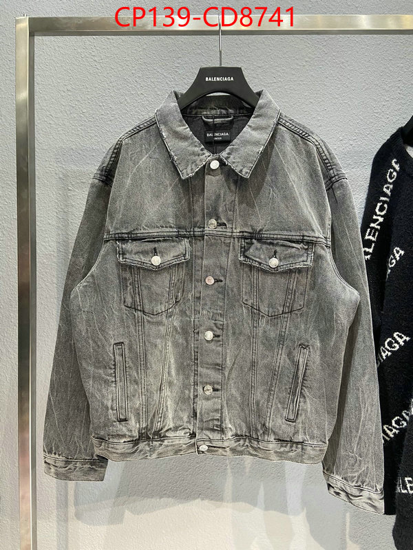 Clothing-Denim Jackets,top quality replica , ID: CD8741,$: 139USD