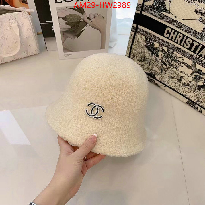 Cap (Hat)-Chanel,replica online , ID: HW2989,$: 29USD