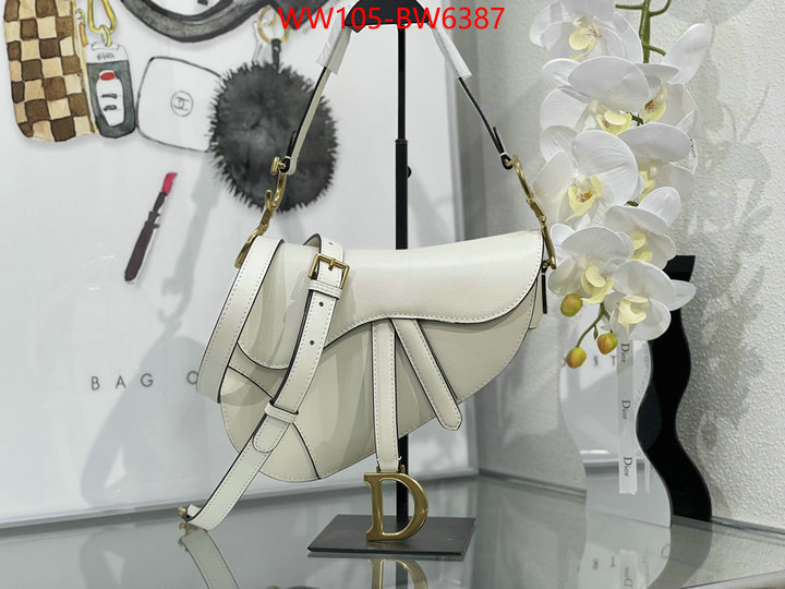 Dior Bags(4A)-Saddle-,ID: BW6387,$: 105USD