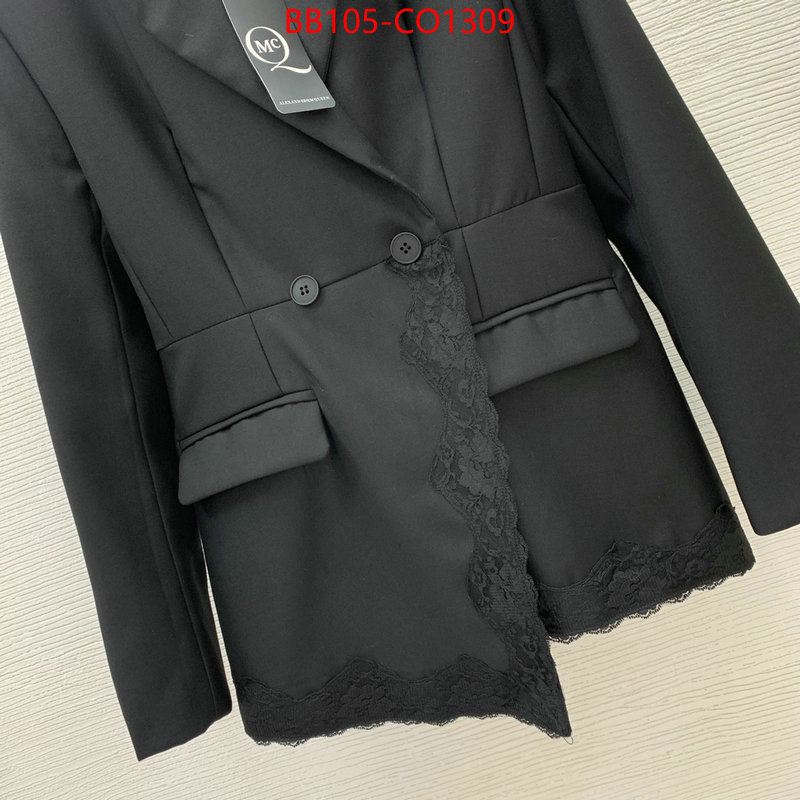 Clothing-Alexander Mcqueen,top fake designer , ID: CO1309,$: 105USD