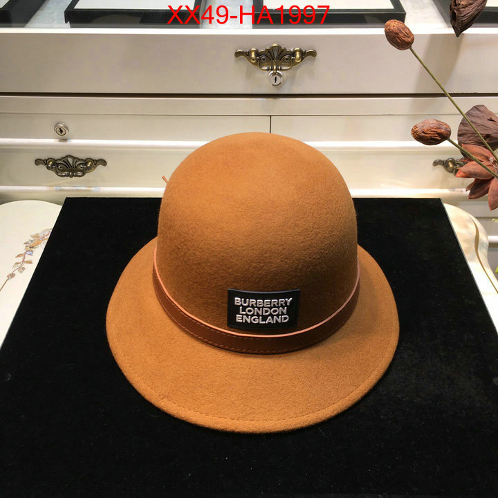 Cap (Hat)-Burberry,fake cheap best online , ID:HA1997,$: 49USD