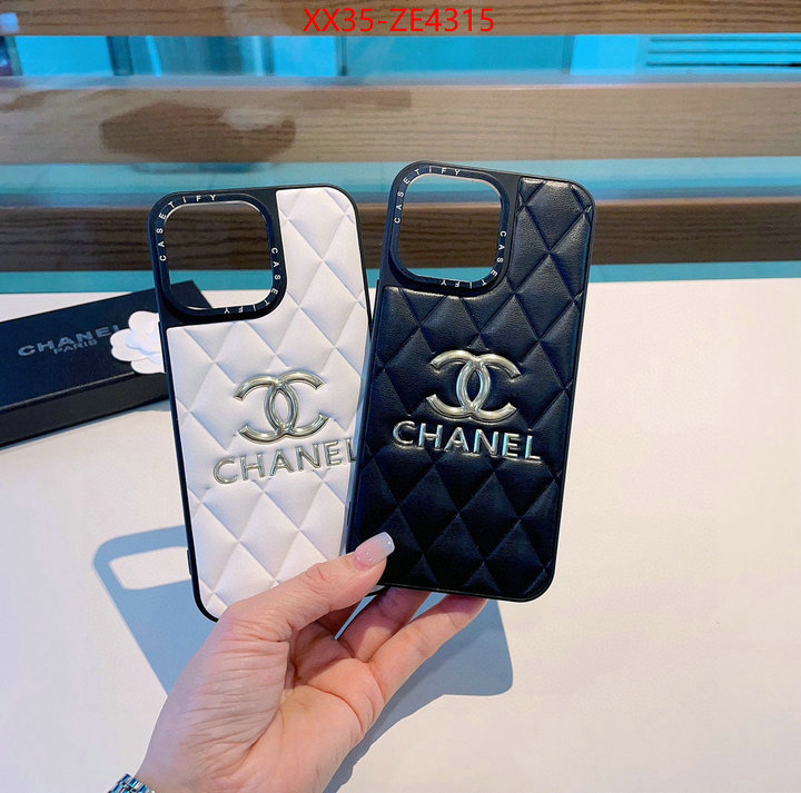 Phone case-Chanel,1:1 clone , ID: ZE4315,$: 35USD