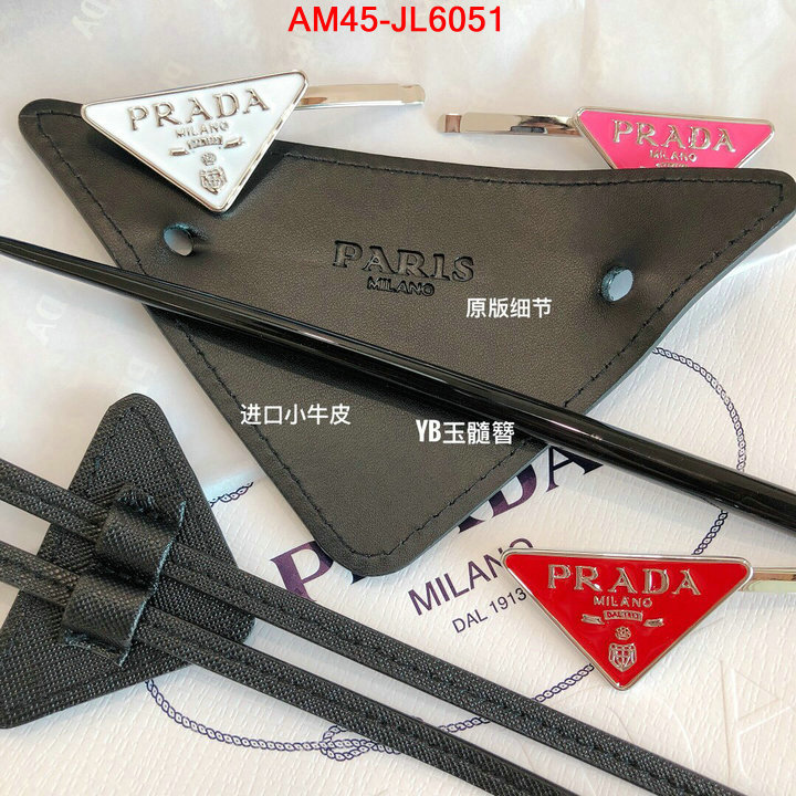 Hair band-Prada,replica aaaaa+ designer , ID: JL6051,$: 45USD