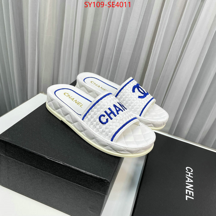 Women Shoes-Chanel,2023 aaaaa replica customize , ID: SE4011,$: 109USD