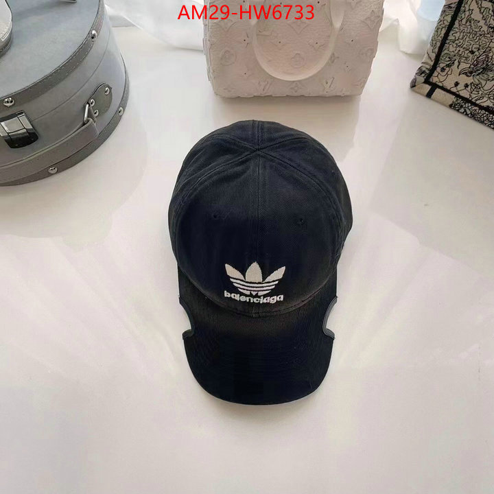 Cap (Hat)-Balenciaga,wholesale replica shop , ID: HW6733,$: 29USD