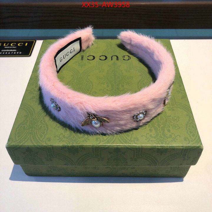 Hair band-Gucci,high quality replica , ID: AW3958,$: 35USD