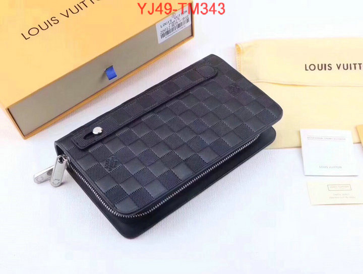 LV Bags(4A)-Wallet,ID: TM343,$:49USD