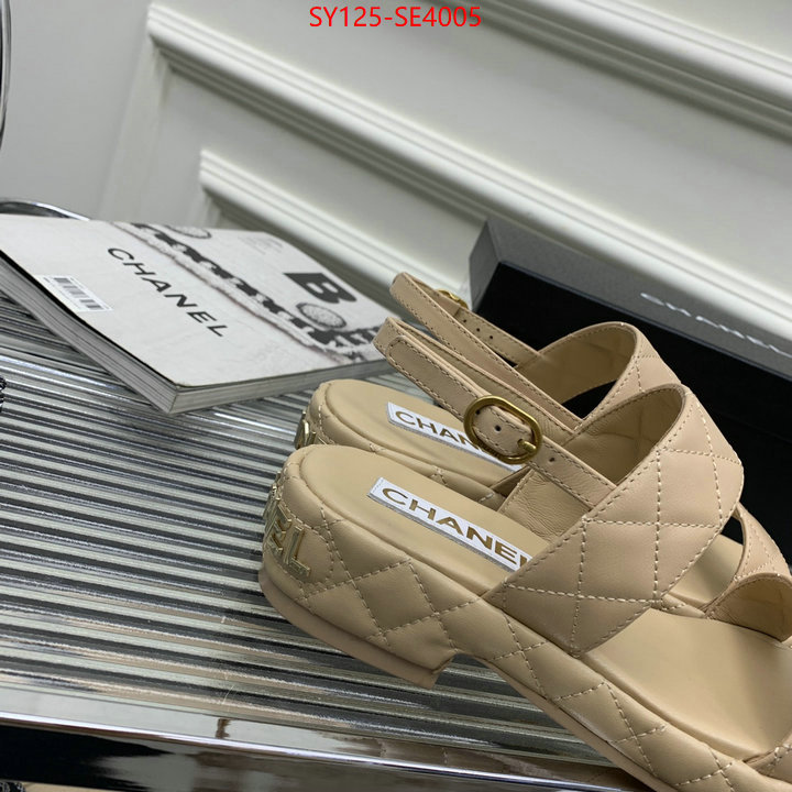 Women Shoes-Chanel,fake , ID: SE4005,$: 125USD