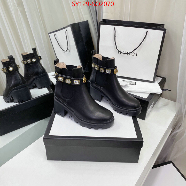 Women Shoes-Gucci,cheap high quality replica , ID: SO2070,$: 129USD