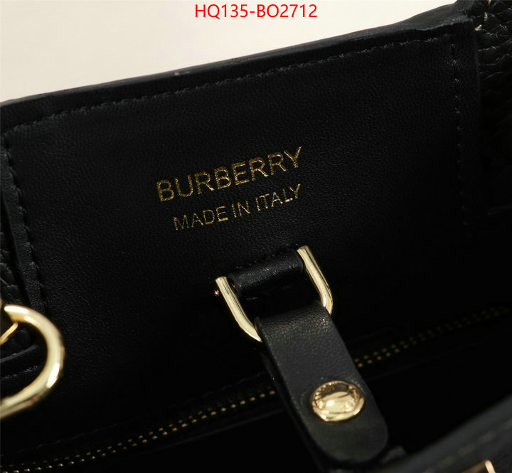 Burberry Bags(4A)-Handbag,perfect quality designer replica ,ID: BO2712,$: 135USD