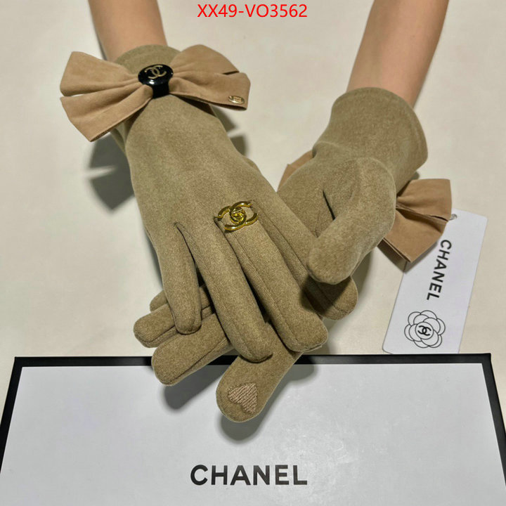 Gloves-Chanel,wholesale sale , ID: VO3562,$: 49USD