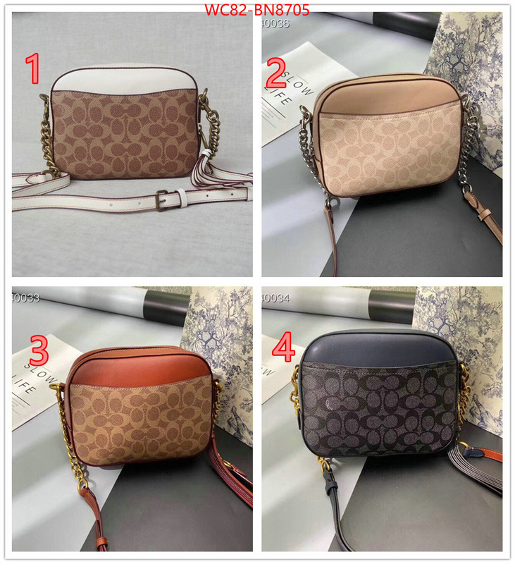 Coach Bags(4A)-Diagonal,best ,ID: BN8705,$: 82USD