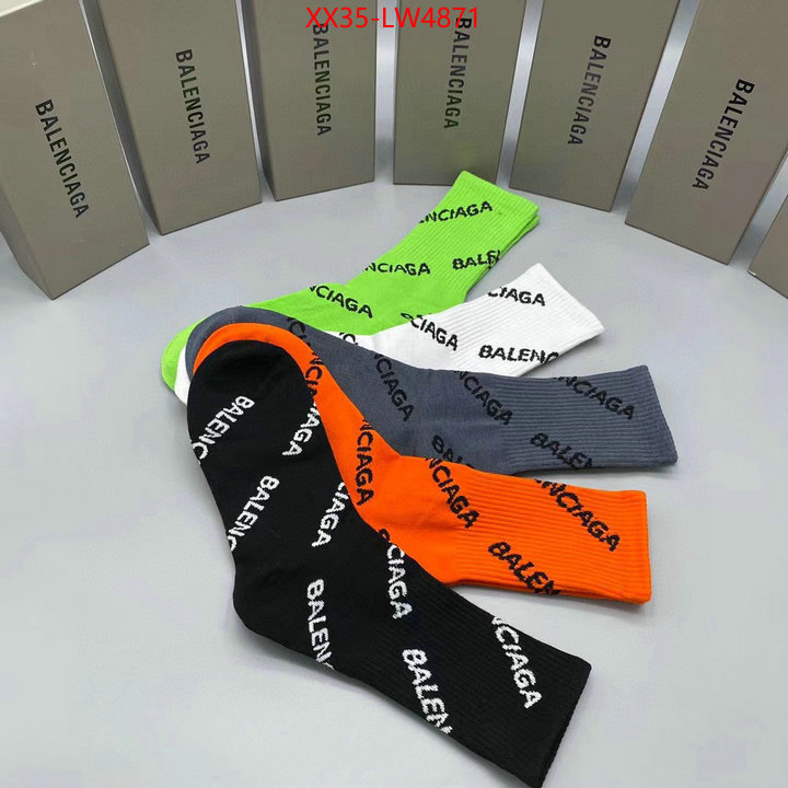 Sock-Balenciaga,cheap online best designer , ID: LW4871,$: 35USD