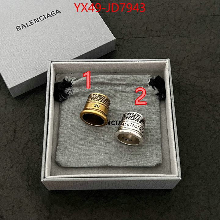 Jewelry-Balenciaga,wholesale , ID: JD7943,$: 49USD