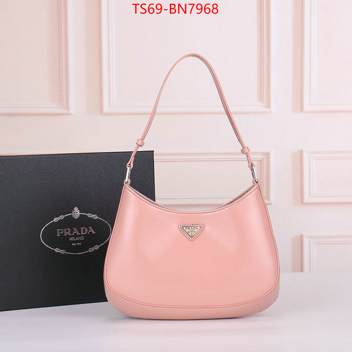 Prada Bags(4A)-Cleo,what's best ,ID: BN7968,$: 69USD