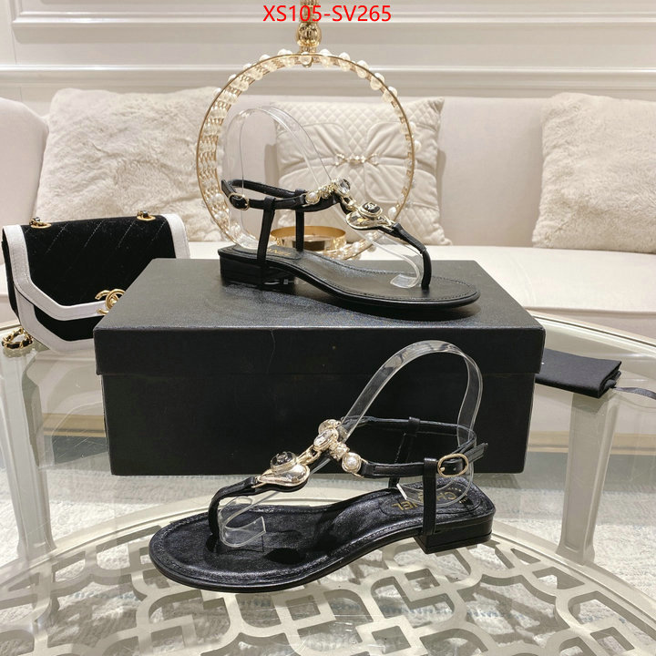 Women Shoes-Chanel,top quality designer replica , ID: SV265,$: 105USD