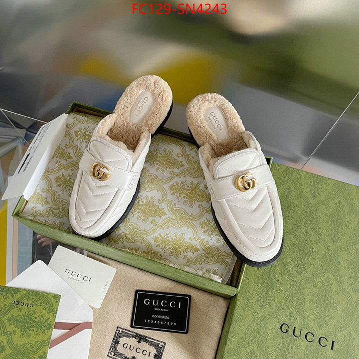 Women Shoes-Gucci,best fake , ID: SN4243,$: 129USD