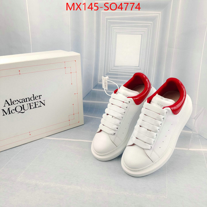 Men Shoes-Alexander McQueen,replica aaaaa designer , ID: SO4774,$: 145USD