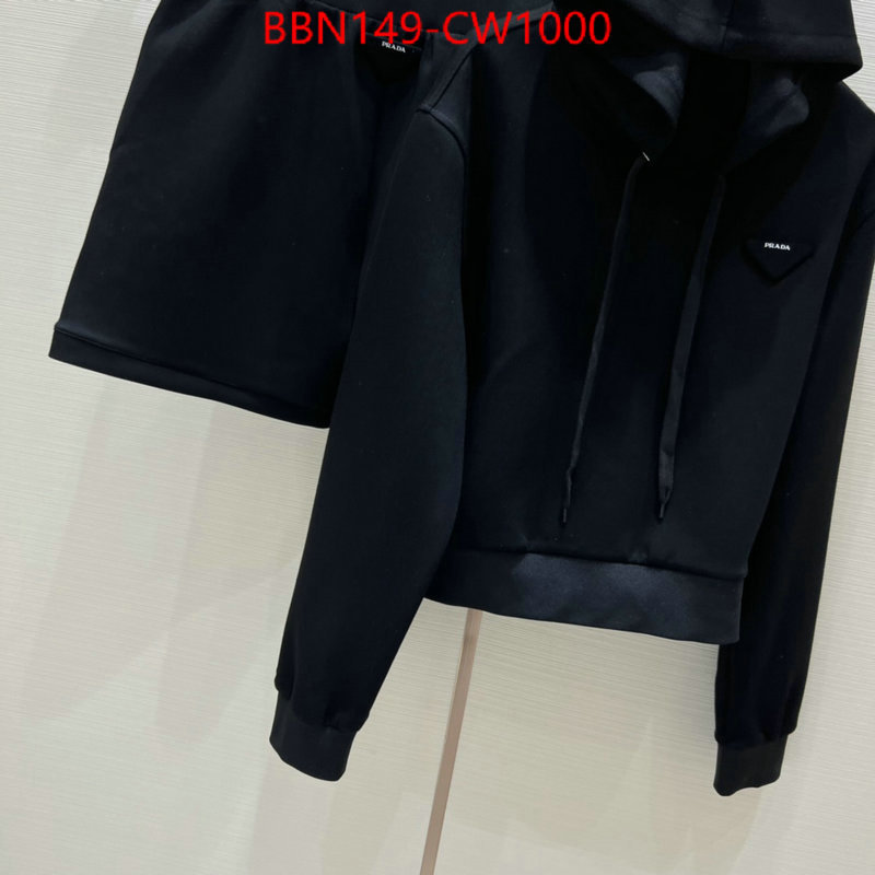 Clothing-Prada,how quality , ID: CW1000,$: 149USD