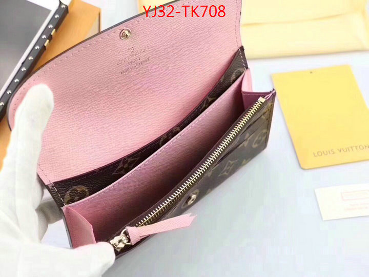 LV Bags(4A)-Wallet,ID: TK708,$:32USD