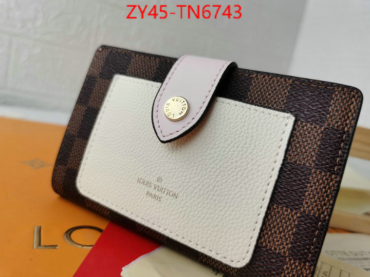 LV Bags(4A)-Wallet,ID: TN6743,$: 45USD