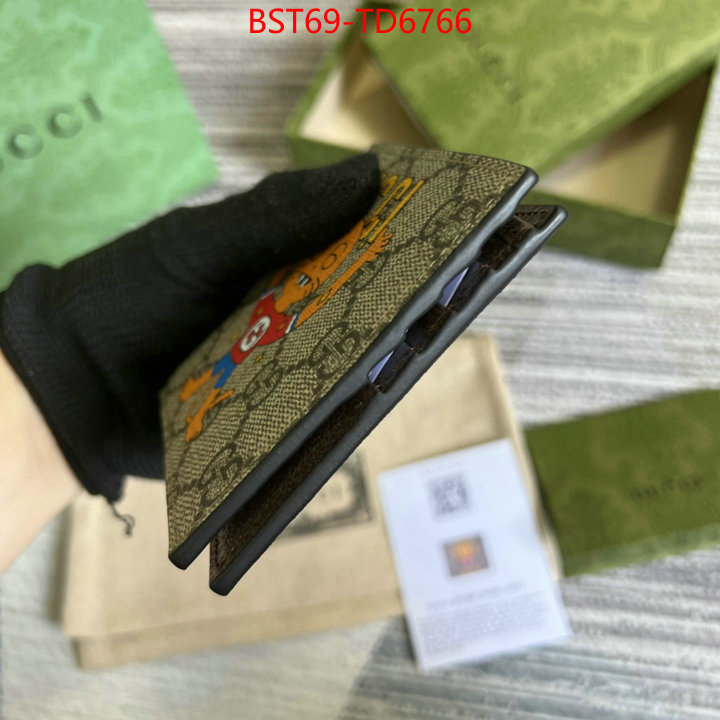 Gucci Bags(TOP)-Wallet-,ID: TD6766,$: 69USD