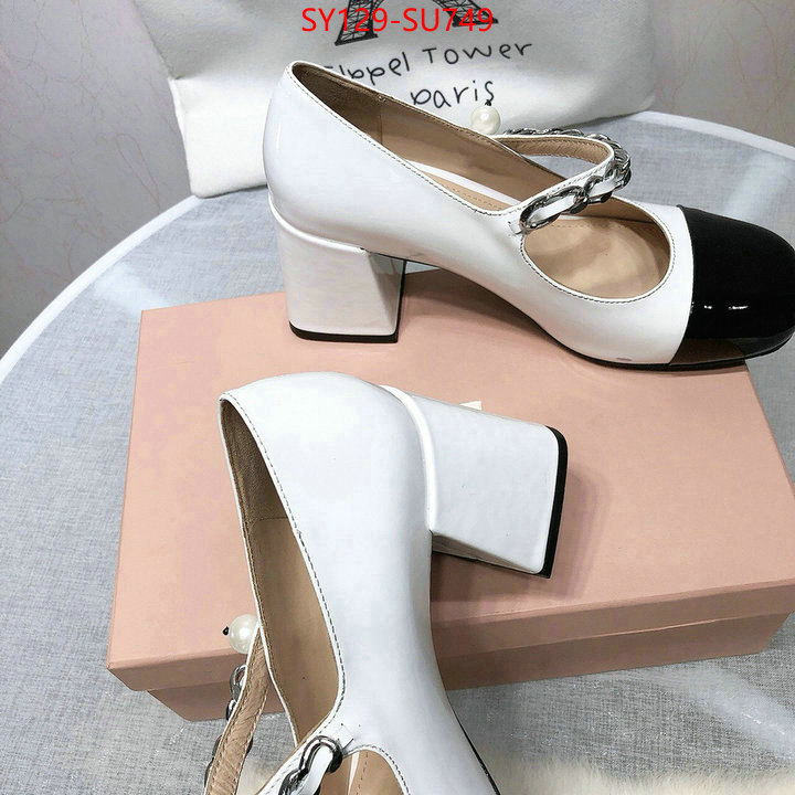 Women Shoes-Miu Miu,perfect quality ,luxury fashion replica designers , ID: SU749,$: 129USD