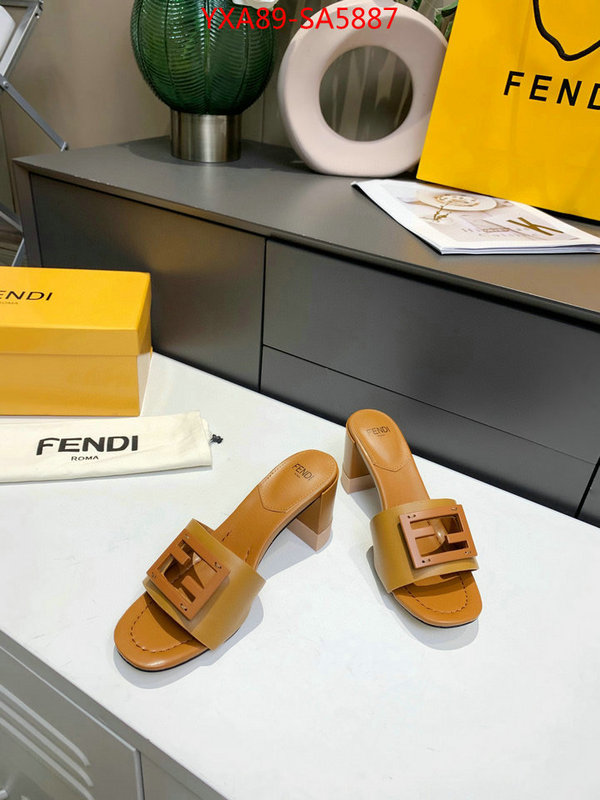 Women Shoes-Fendi,at cheap price , ID: SA5887,$: 89USD