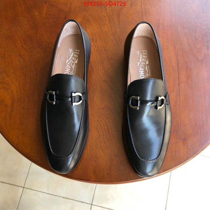 Men shoes-Ferragamo,highest product quality , ID: SO4725,$: 215USD