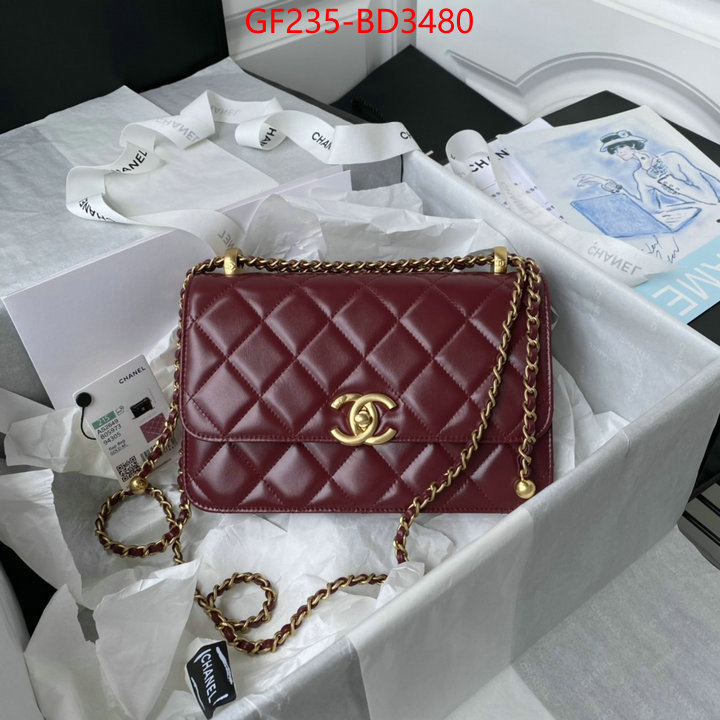 Chanel Bags(TOP)-Diagonal-,ID: BD3480,$: 235USD