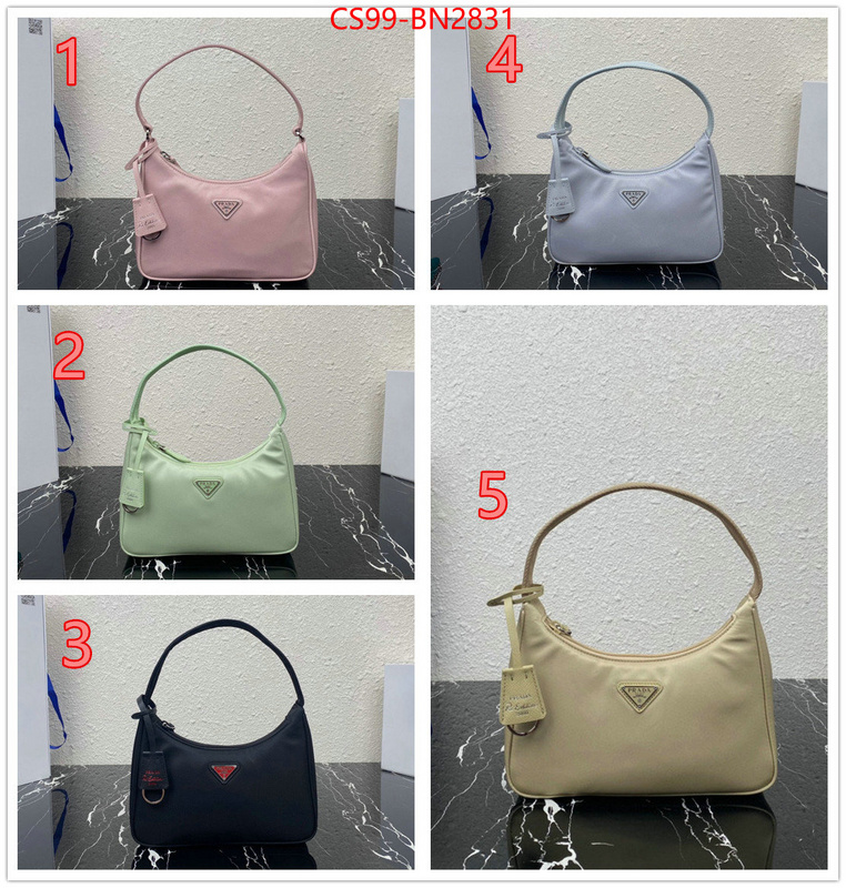 Prada Bags(TOP)-Re-Edition 2000,ID: BN2831,$: 99USD