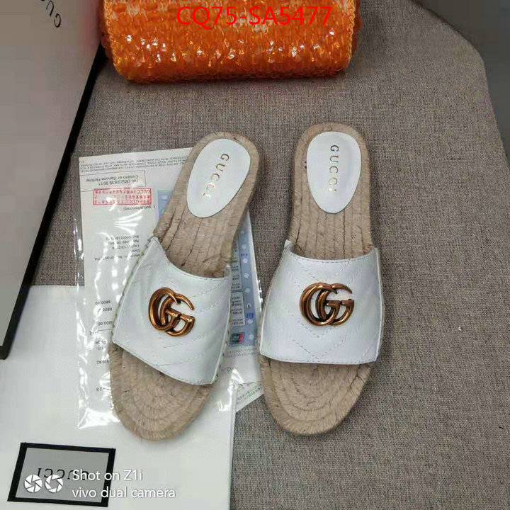 Women Shoes-Gucci,fake designer , ID: SA5477,$: 75USD