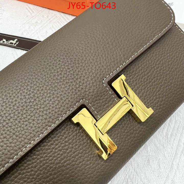 Hermes Bags(4A)-Wallet-,cheap wholesale ,ID: TO643,$: 65USD