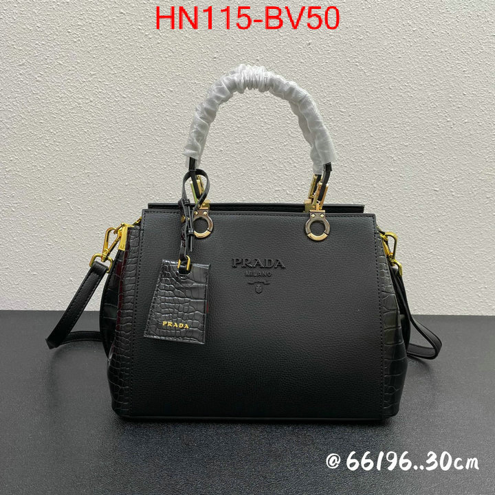 Prada Bags(4A)-Handbag-,best capucines replica ,ID: BV50,$: 115USD