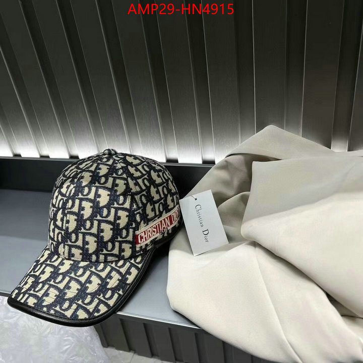 Cap (Hat)-Dior,cheap online best designer , ID: HN4915,$: 29USD