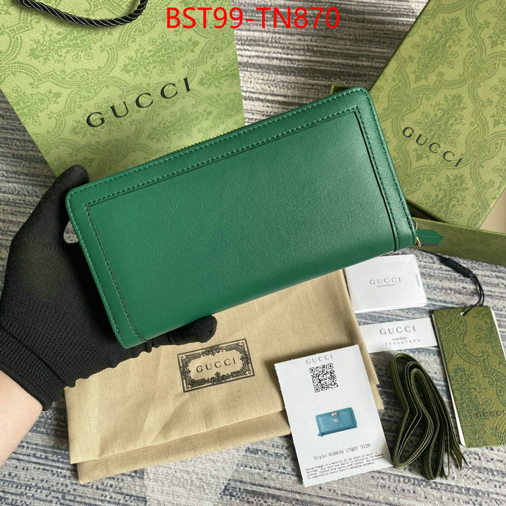 Gucci Bags(TOP)-Wallet-,ID: TN870,$: 99USD