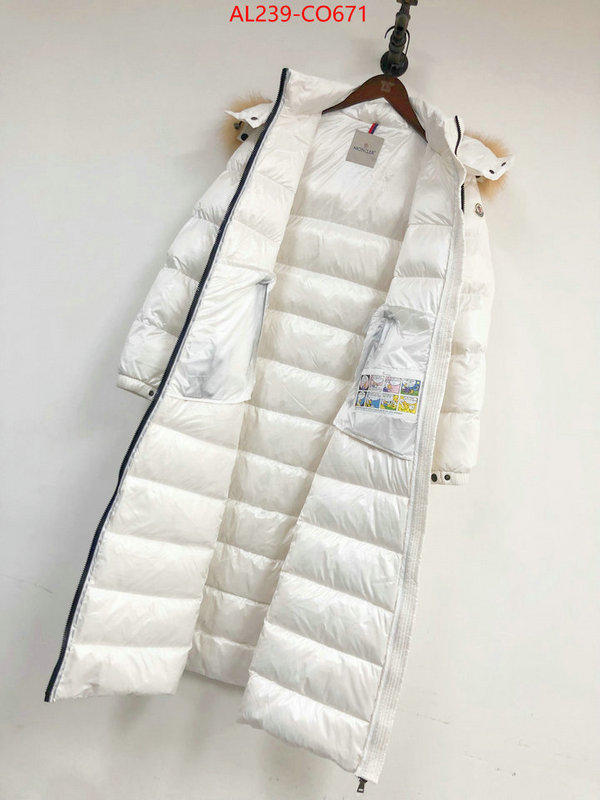 Down jacket Women-Moncler,buying replica , ID: CO671,$: 239USD