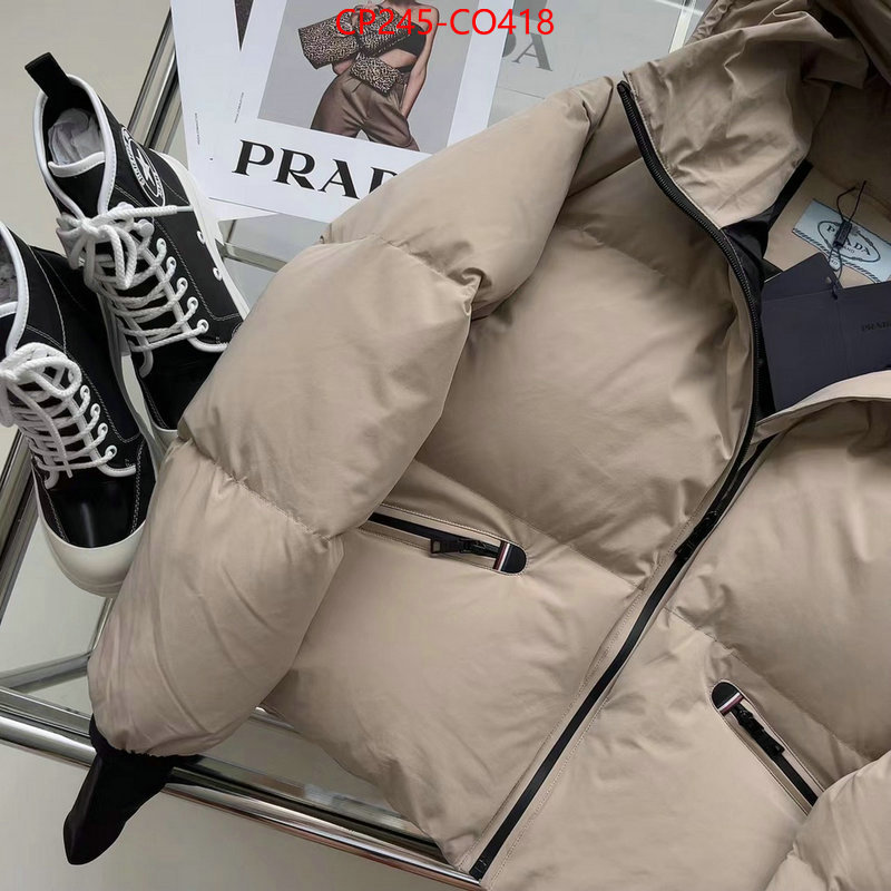 Down jacket Women-Prada,same as original , ID: CO418,$: 245USD