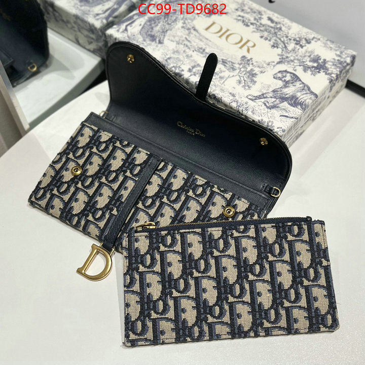 Dior Bags(TOP)-Wallet-,ID: TD9682,$: 99USD