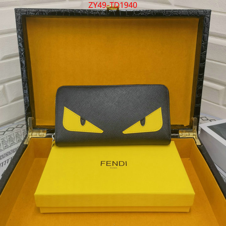 Fendi Bags(4A)-Wallet-,aaaaa+ replica designer ,ID: TD1940,$: 49USD
