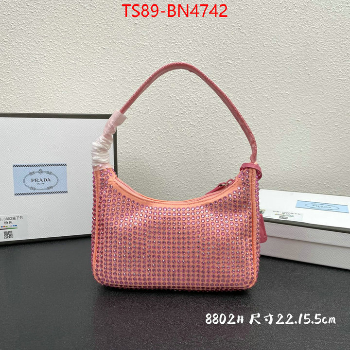 Prada Bags(4A)-Re-Edition 2000,buy the best replica ,ID: BN4742,$: 89USD