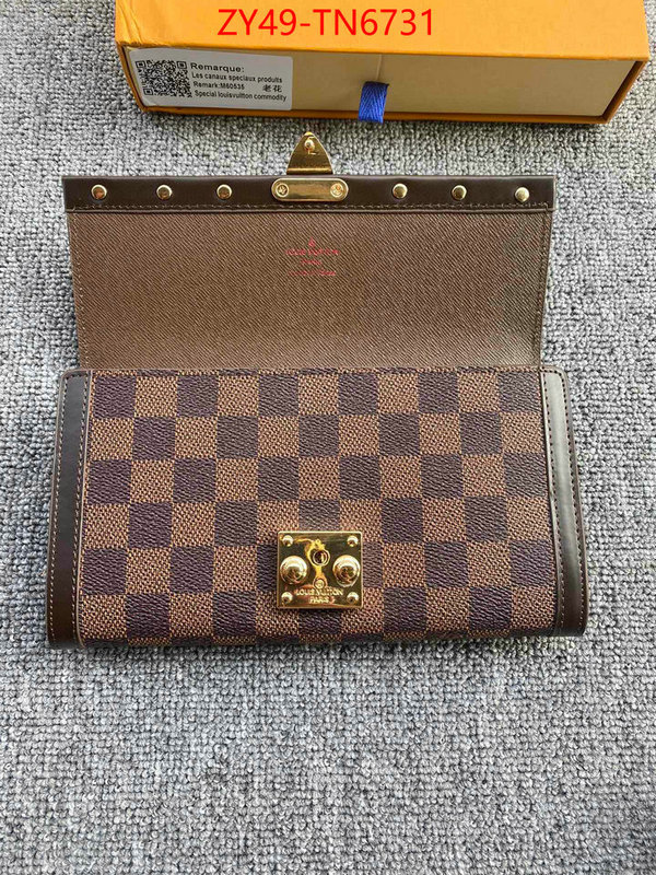 LV Bags(4A)-Wallet,ID: TN6731,$: 49USD