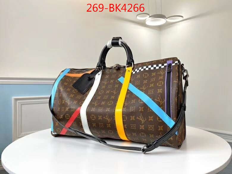 LV Bags(TOP)-Keepall BandouliRe 45-50-,ID: BK4266,$: 269USD